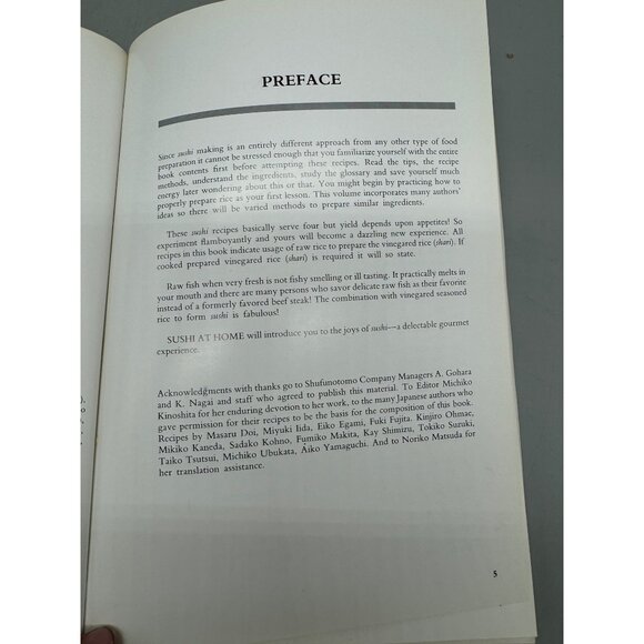 Sushi At Home By Kay Shimizu Hardcover cook Book READ - Picture 11 of 13